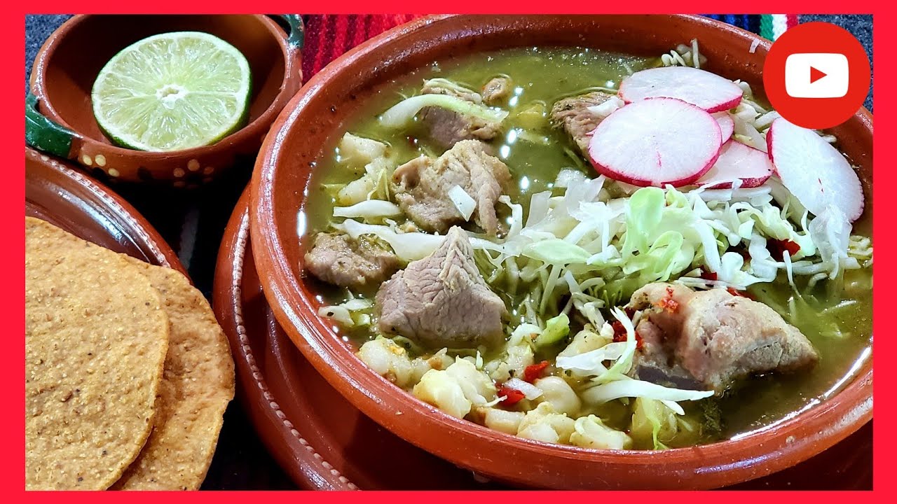 POZOLE VERDE DE PUERCO | POZOLE DE PUERCO VERDE ESTILO ZACATECAS