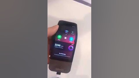 Samsung Foldable display prototype
