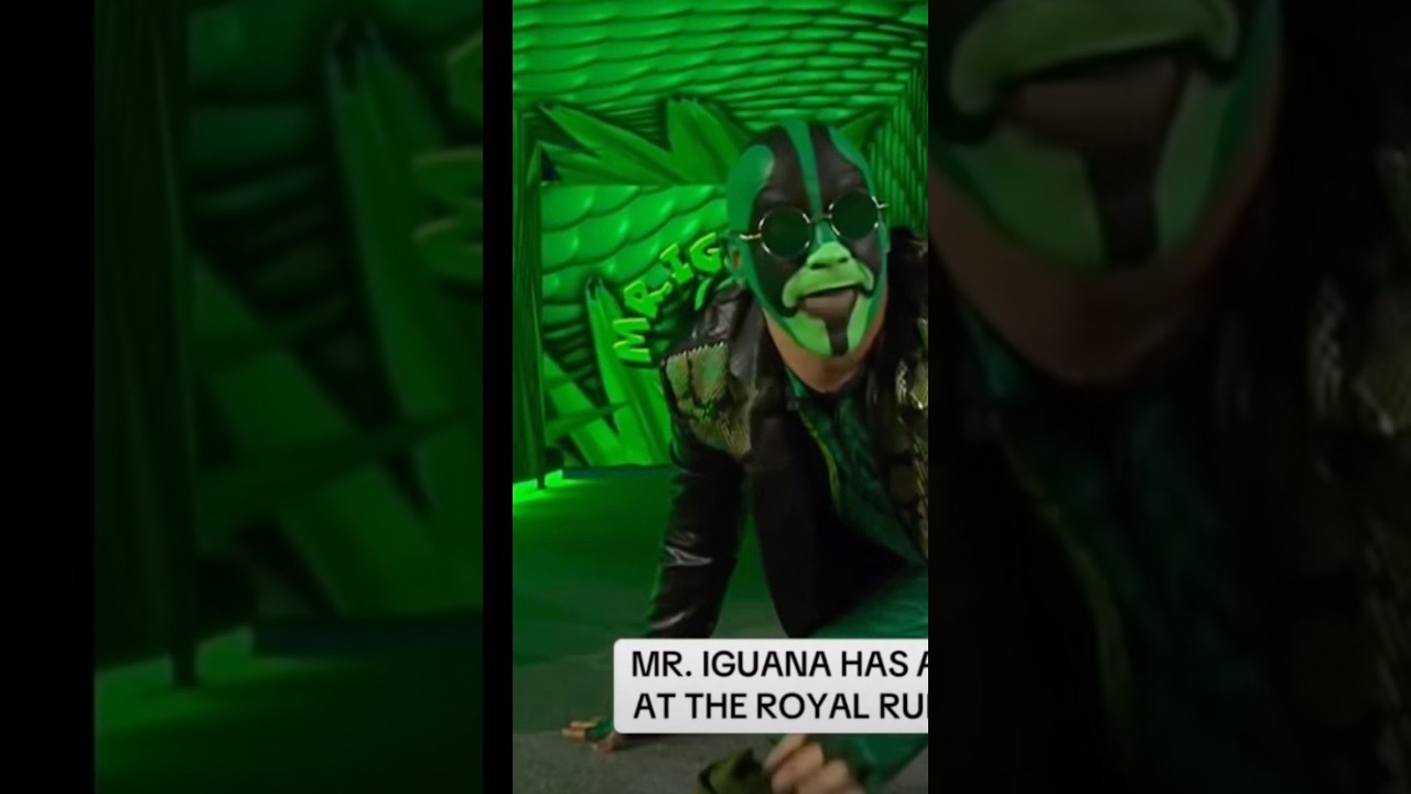 Finn Balor couldn’t be in the royal rumble because of this guy!! 