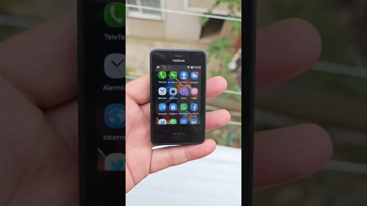 10 years old phone review 😱 nokia 501.