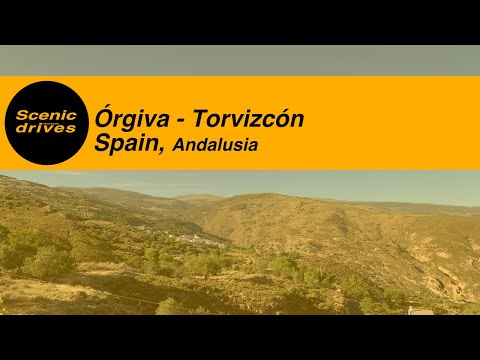 Órgiva - Torvizcón, Andalusia, Spain - Slow TV. Scenic drives - The road trip quarterly