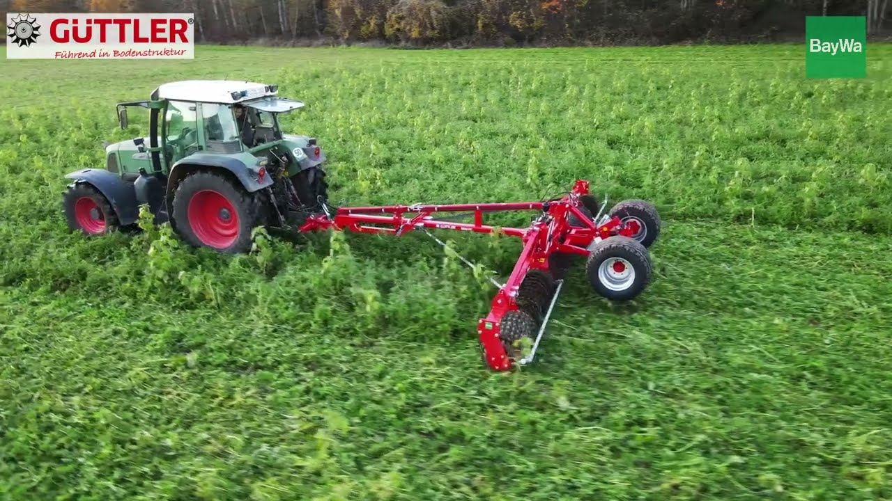 Güttler Prismenwalze und SuperMaxx BIO - Zwischenfruchtmanagement unter Berücksichtigung der GAP23