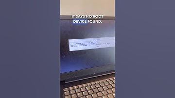 NO BOOT Device Found!!! Part 1/2 #shorts #pc #pcrepair #computerrepair #laptoprepair