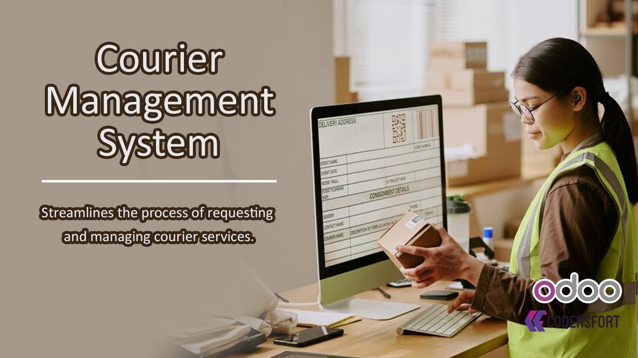 Odoo Courier Management System - YouTube