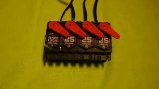 AFRC cyclic and rudder servo speed