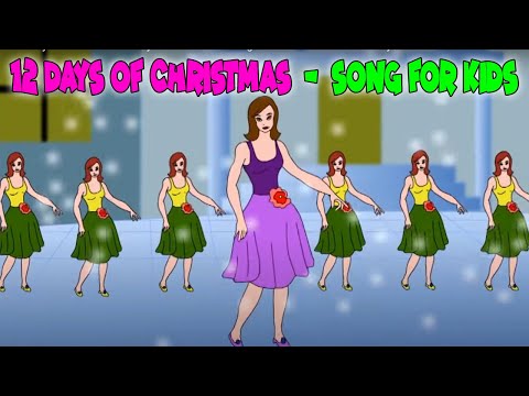 Twelve Days of Christmas with Lyrics I Christmas Song for kids I Chrismas Carole By SKG Animation