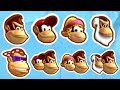 Donkey Kong Country Tropical Freeze - All Characters