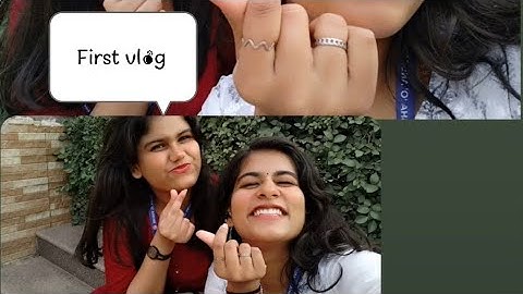 MY FIRST VLOG | ITER SOA UNIVERSITY ||#funnyvideo #beingthefirst video #iter #soa ✨🫶