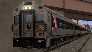 Train Simulator NJC & Morristown Lines Scenario Pack 1: NJT Comet IV 5: Boonton Line Inbound