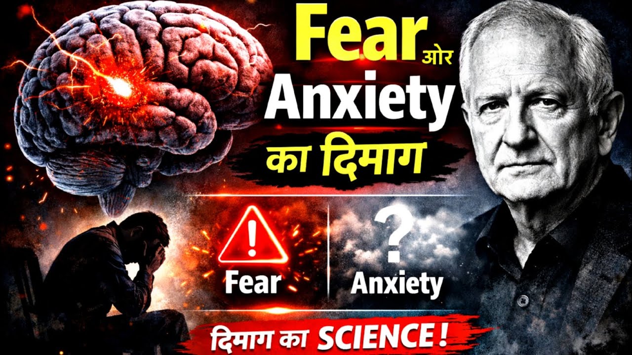 Fear और Anxiety का दिमाग | Brain Science Explained   