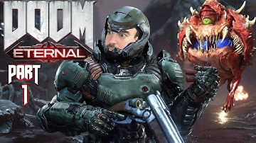 DOOM Eternal: Nightmare Difficulty Part 1 - Barrels of Fun