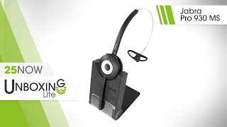 Jabra Pro 930 Ms - Praktisches Profi Headset 25Now Unboxing Lite