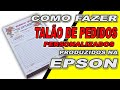 Blocos de Pedido Personalizados Como Fazer e Quais Matérias Usados Vídeo Completo.