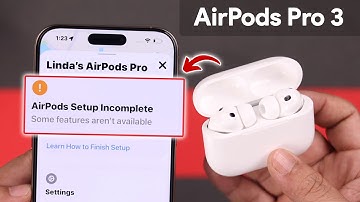 AirPods Pro 3: Setup Incomplete on Find My? - FIx!