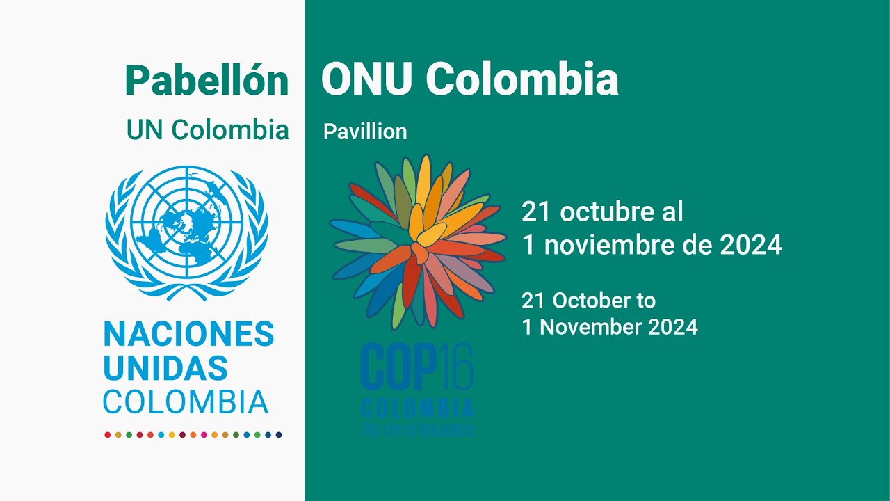 22 oct Pabellón ONU Colombia COP 16 - AUDIO ORIGINAL