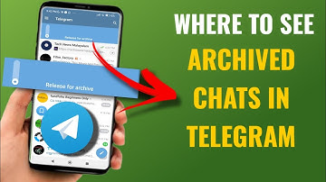 Where To Find Archived Chats In Telegram | English