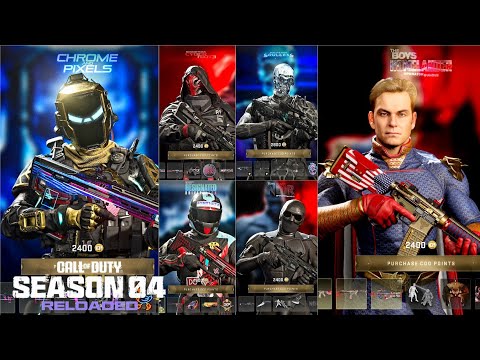 All Season 4 Reloaded Upcoming Bundles Skins | MW2 And Warzone 2 Upcoming Bundles The Boys Bundles