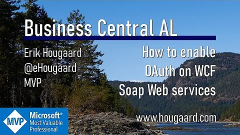 How to enable OAuth on WCF Soap Web Services