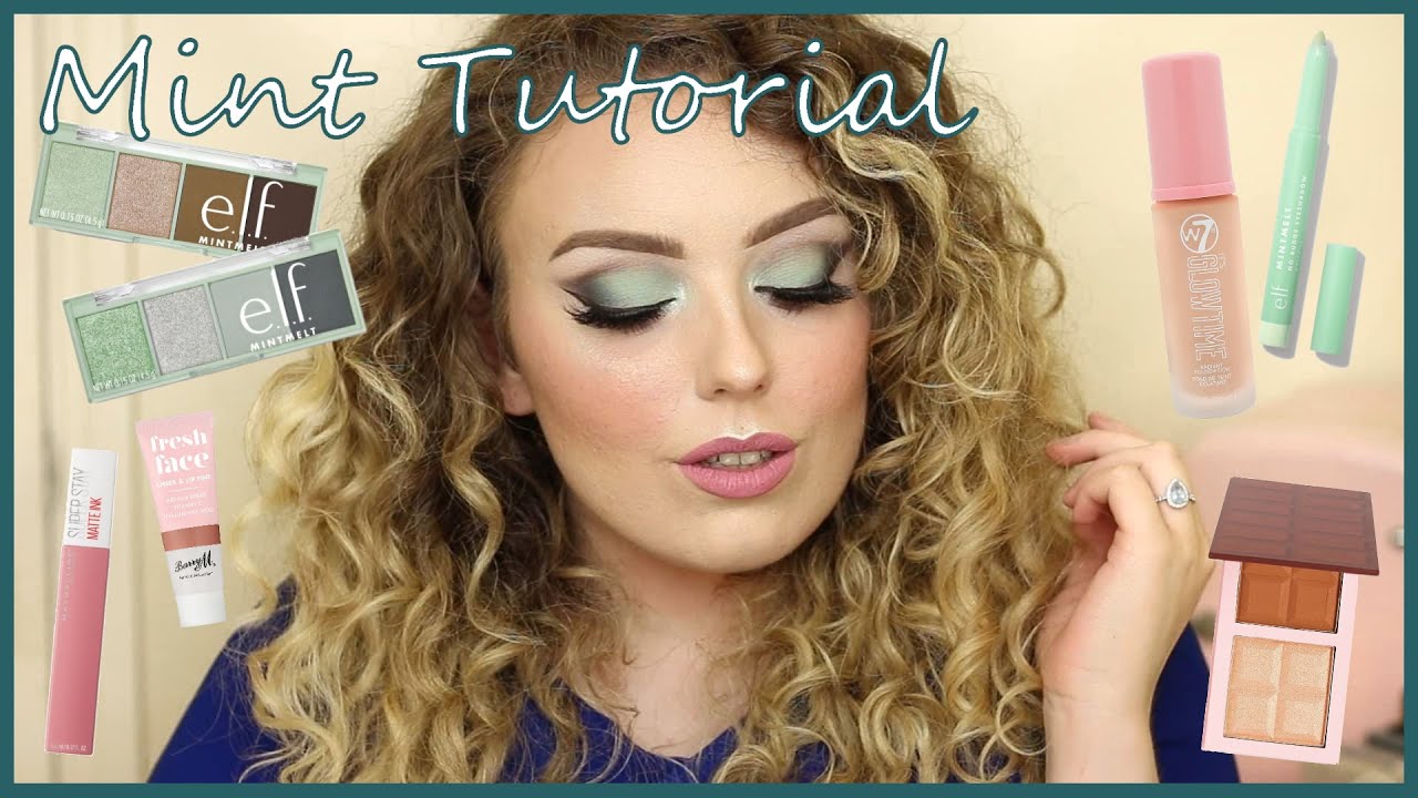 Mint Eyeshadow Tutorial | Elf Mint Melt Palettes | Auroreblogs