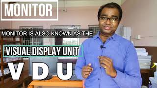 OUTPUT DEVICES (MONITOR AND PRINTER)
