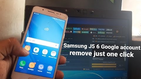 Samsung J5 6 FRP bypass just one click with Unlocktool