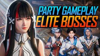 LEGEND ELITE BOSSES Party Gameplay Open World Honor of Kings World screenshot 1