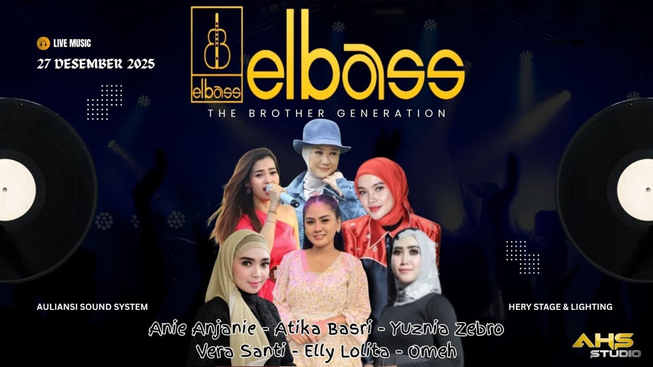 LIVE ELBASS THE BROTHER GENERATION || LARANGAN || 27 DESEMBER 2025 || MALAM