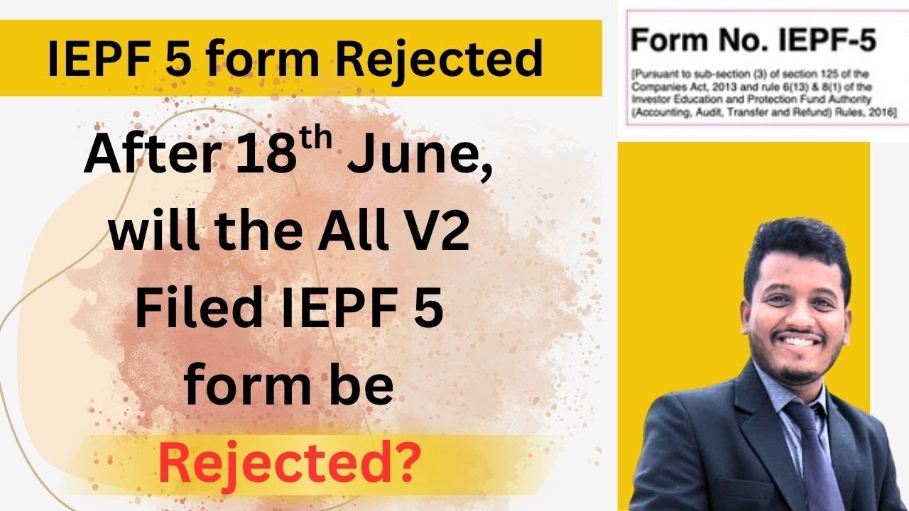 ⚠️ IEPF Alert: No Claims Accepted After 18 June | MCA V2 Portal Shutting Down! || Synopsis 24