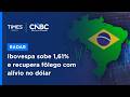Ibovespa sobe 1,61% e recupera patamar dos 187 mil pontos com alívio no câmbio e otimismo global
