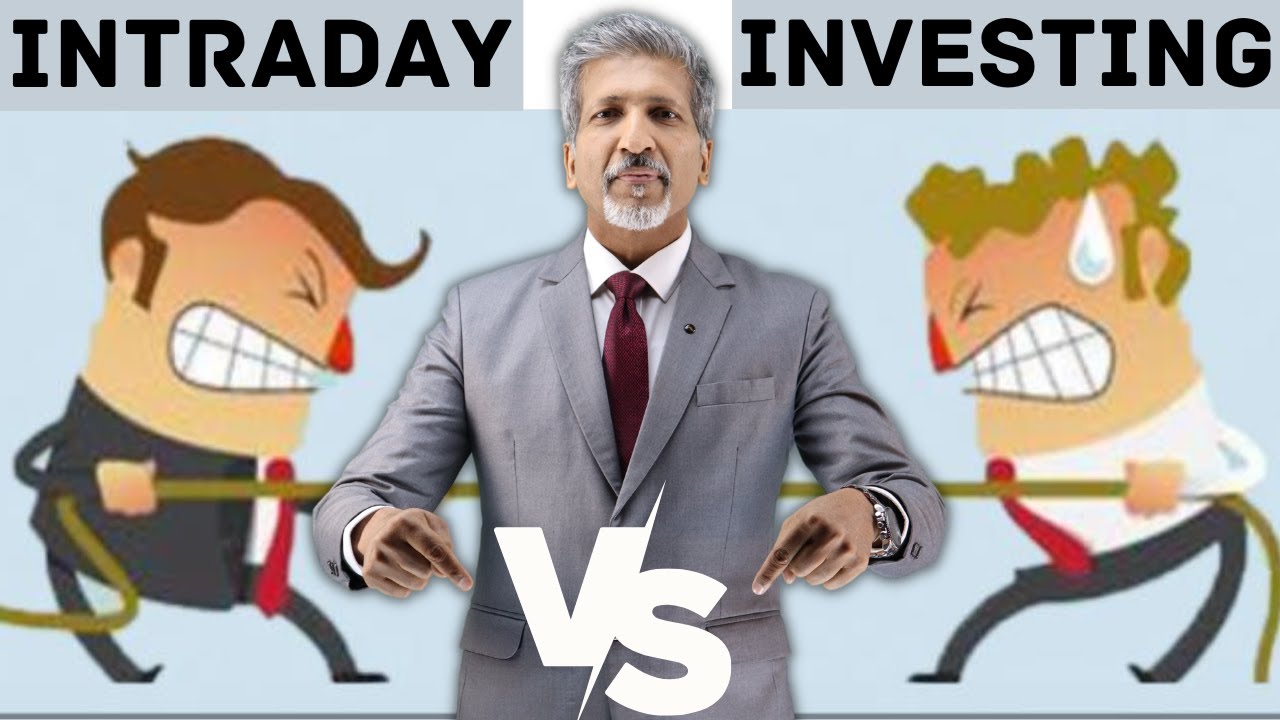 ⁣Intraday Vs Long Term Investment