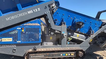 Testing  video: Kleemann MS 12 Z, year 2016 (Refnr. BM3373) - low hours - straight out of work
