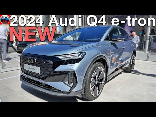 Audi Q4 e-tron (2024) : plus de changements qu'il n'y paraît