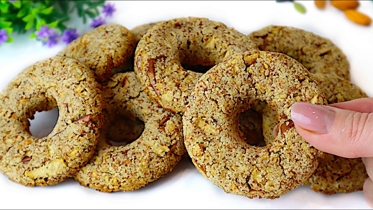 НЕ СОДЕРЖИТ ГЛЮТЕН! Вкусное печенье из двух ингредиентов! Ни муки, ни яиц, ни сахара