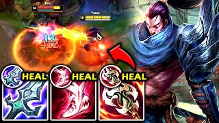 YASUO TOP BUT I HAVE 250% LIFESTEAL (1 AUTO = FULL HEALTH) - 2026 Yasuo TOP Gameplay Guide