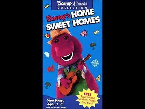 Barney's Home Sweet Homes 1993 VHS