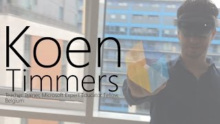 Interview with teacher Koen Timmers, Global Teacher Prize top 50 finalists for 2017