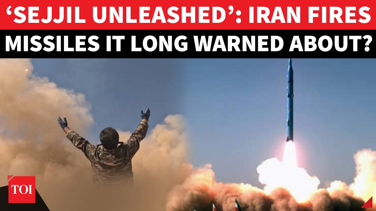 BOOM! Iran Shocks Israel, US With First 'SEJJIL MISSILE' Launch, American  Defences Left Scrambling?