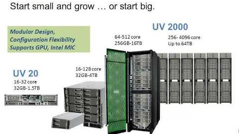 SGI UV 2 Product Family - Big Brain Computing