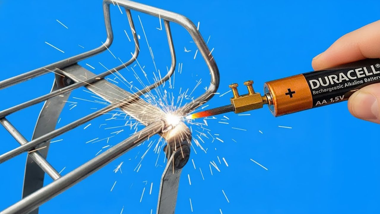 Даже профессору Гарварда придётся этому у меня научиться! Всего лишь с одной 5-вольтовой батарейкой