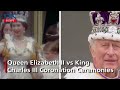 King Charles's Coronation vs. Queen Elizabeth's