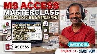 MS Access Tutorial - Project 04 | MS Access