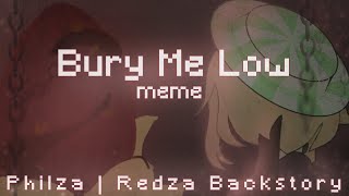 • Bury Me Low - meme || Philza/Redza Backstory || Nightmare SMP AU || FlipaClip || ⚠Flash warning⚠
