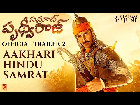 తెలుగు: Aakhari Hindu Samrat Prithviraj | Trailer 2 | Akshay Kumar, Sanjay Dutt, Sonu Sood, Manushi