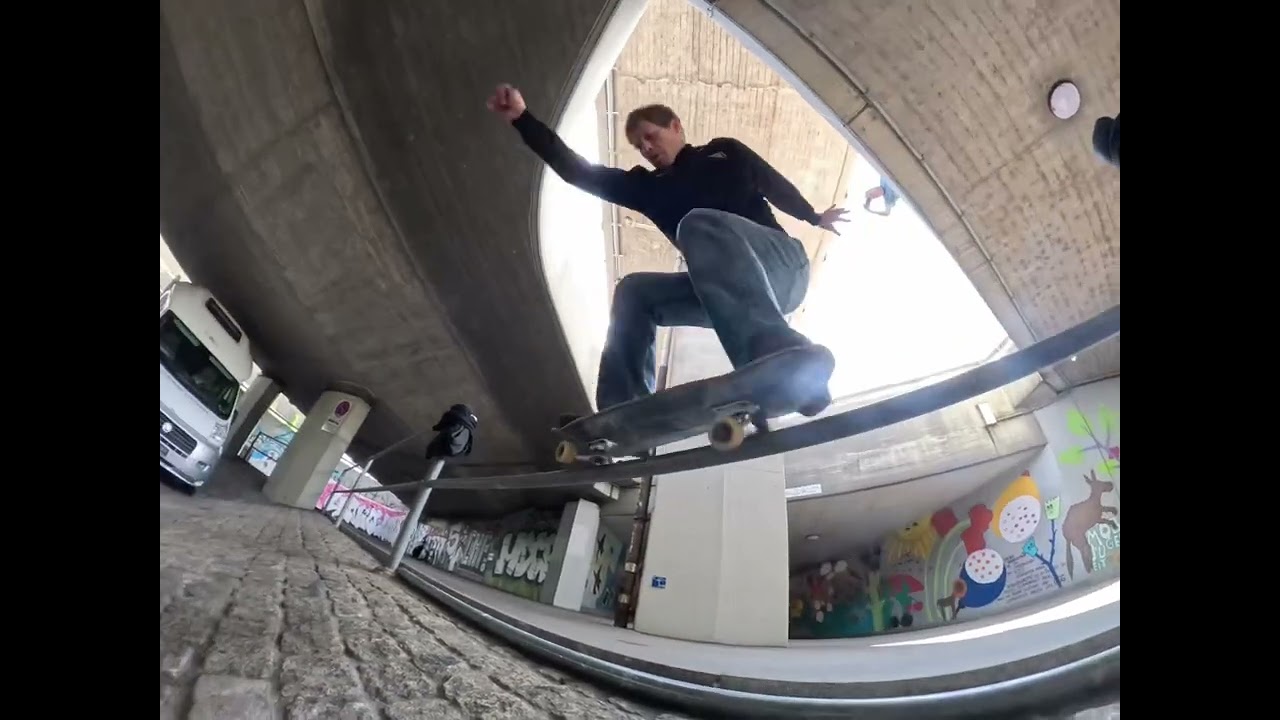 Dario Paul 5050 shuvit out in Basel rough cut 