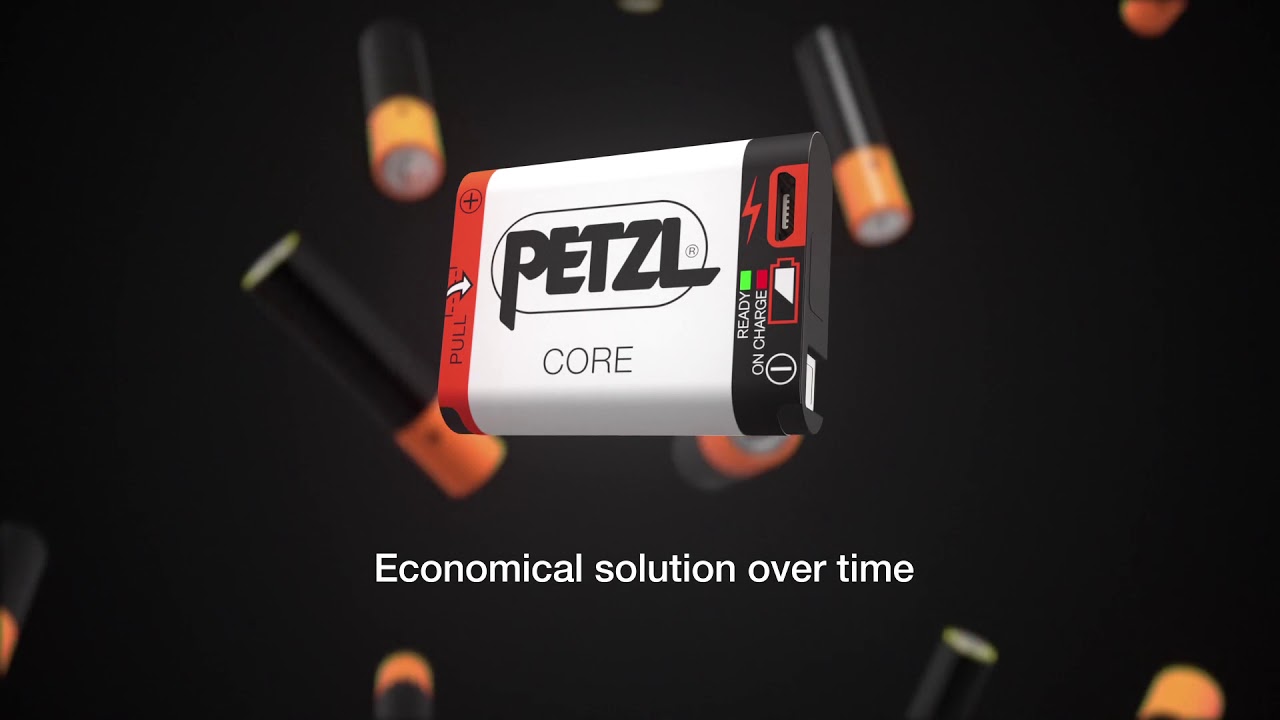Batterie Core PETZL - Batterie Rechargeable USB Pour Lampes Frontales Outdoor