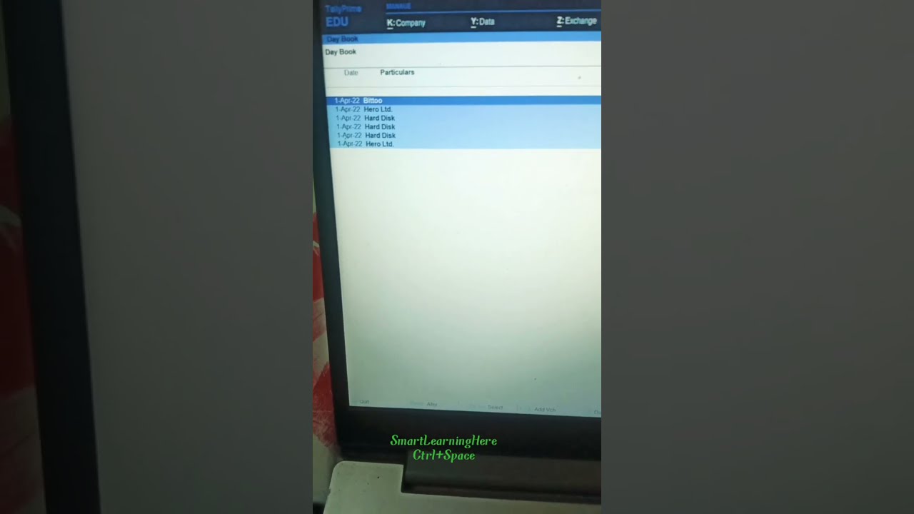 How To Delete Multiple Entries In Tally shorts YouTube How To Delete Multiple Entries In Tally shorts YouTube