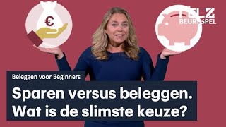 Beleggen voor Beginners Afl.2: Sparen of beleggen? #Beursspel2021