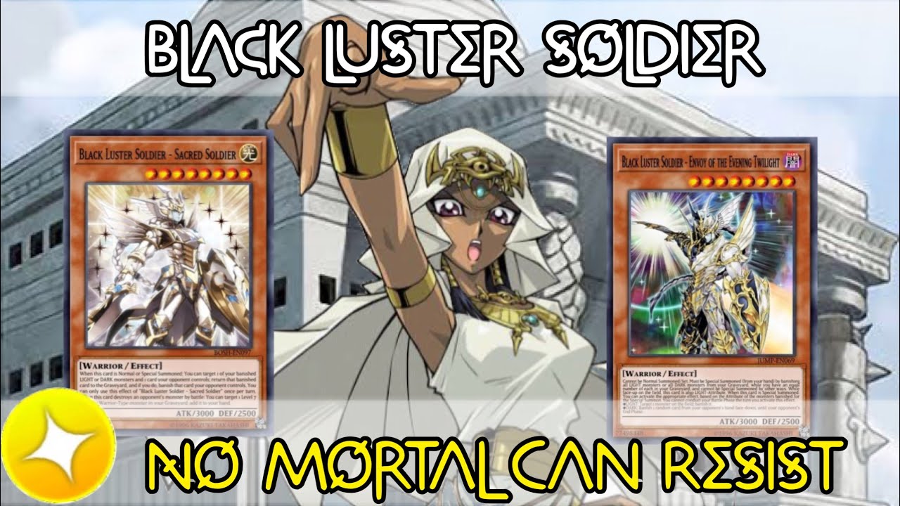 Black Luster Soldier - Sacred Soldier /  - Envoy of the Evening Twilight [Yu-Gi-Oh! Duel Links]