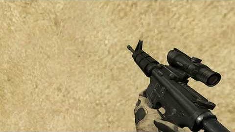CS:S "I AM LEGEND M4A1" with Bullets
