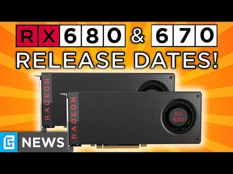 RX 680 & 670 Release Dates And SPECS, i9 9900k Release Date?! - YouTube